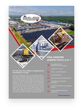 MALOW Flugblatt