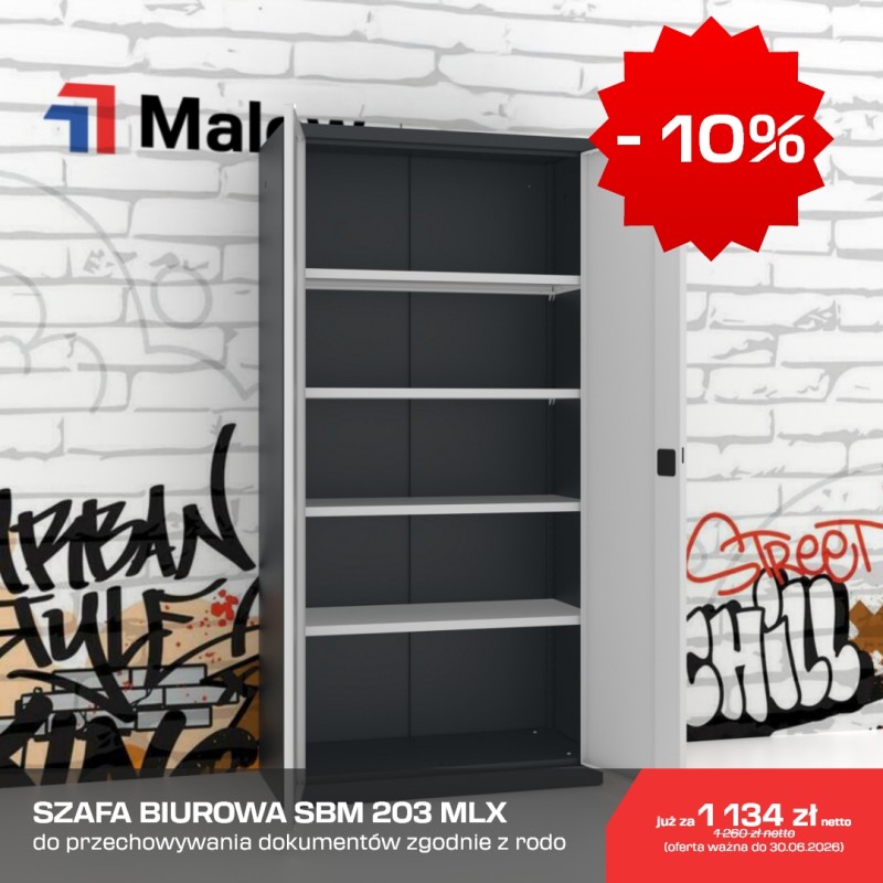 Szafa biurowa RODO SBM 203M Malow